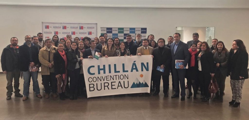 Imagen del equipo del Convention Bureau Chillán