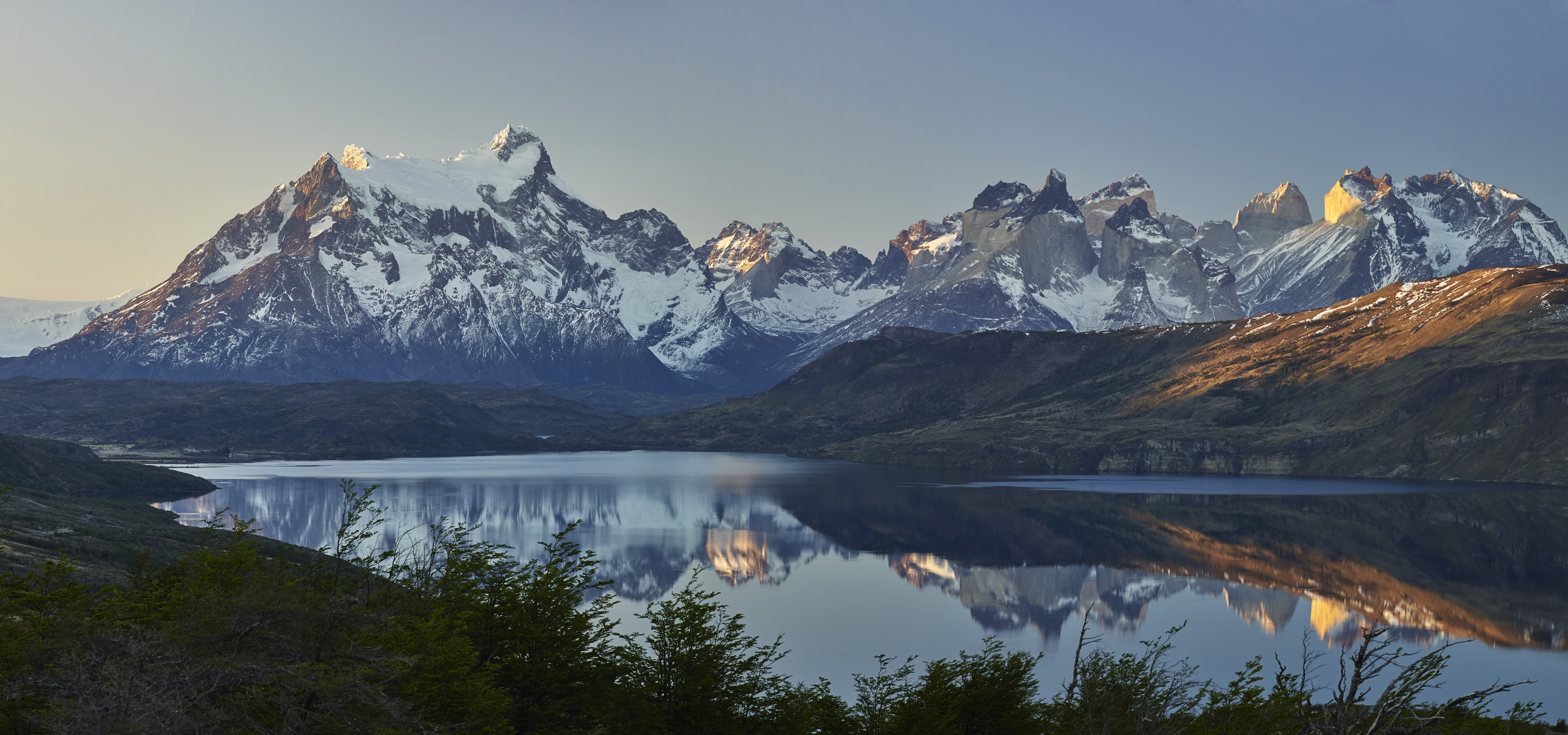 Torres del Paine atardecer